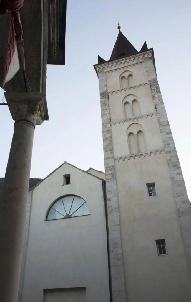 The bell tower of Santa Caterina